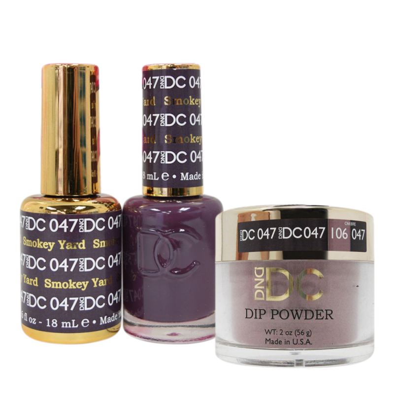 DC 3in1 Dipping Powder + Gel Polish + Nail Lacquer, DC047